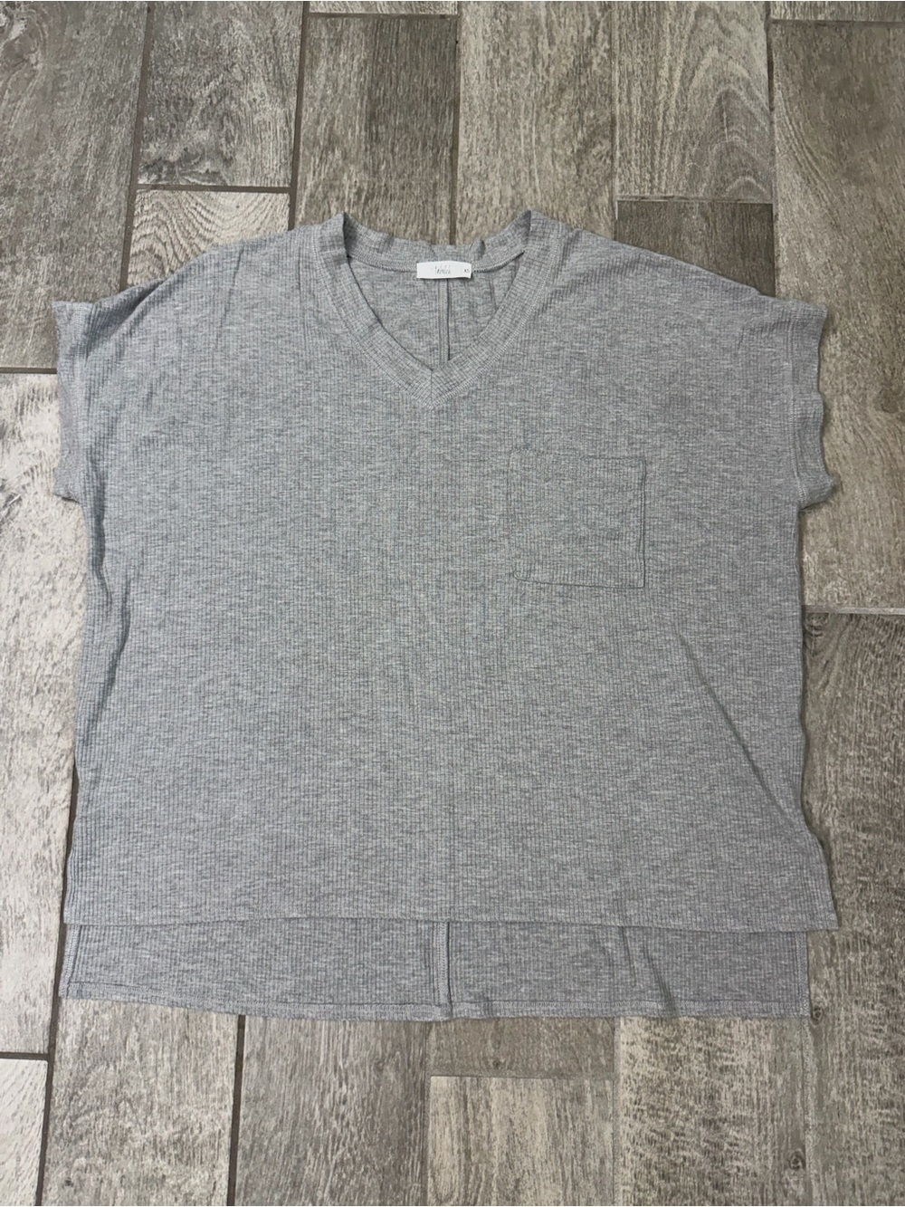 Ribbed Oversized Tee Set - Picture 2 of 6